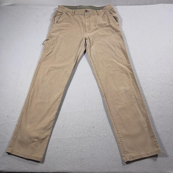 Legendary Outfitters Pants Mens 36x34 Khaki Beige Straight Leg Cotton Blend - Picture 1 of 11
